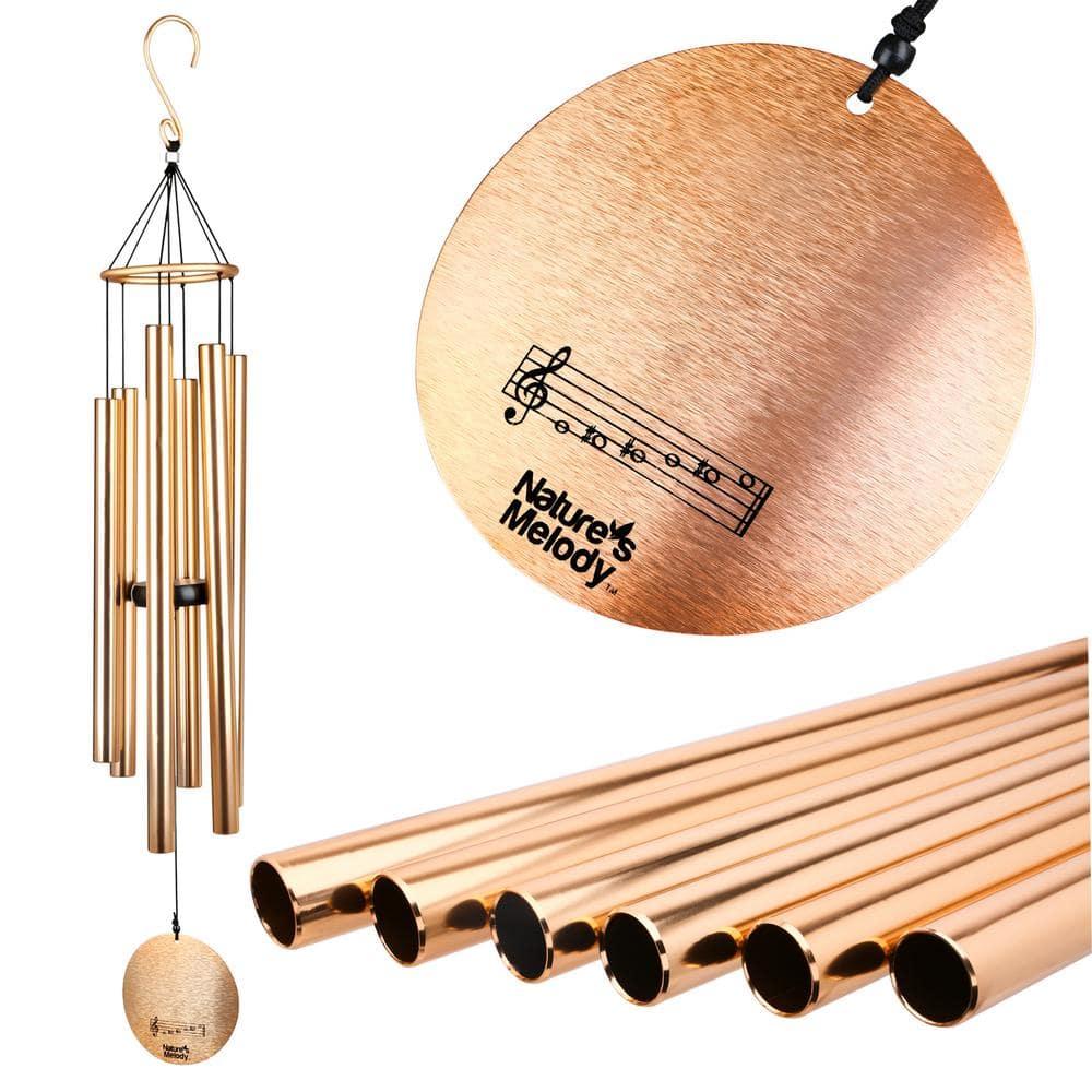 Nature's Melody Nature's Melody Tuned 6-Tube Outdoor Wind Chimes
