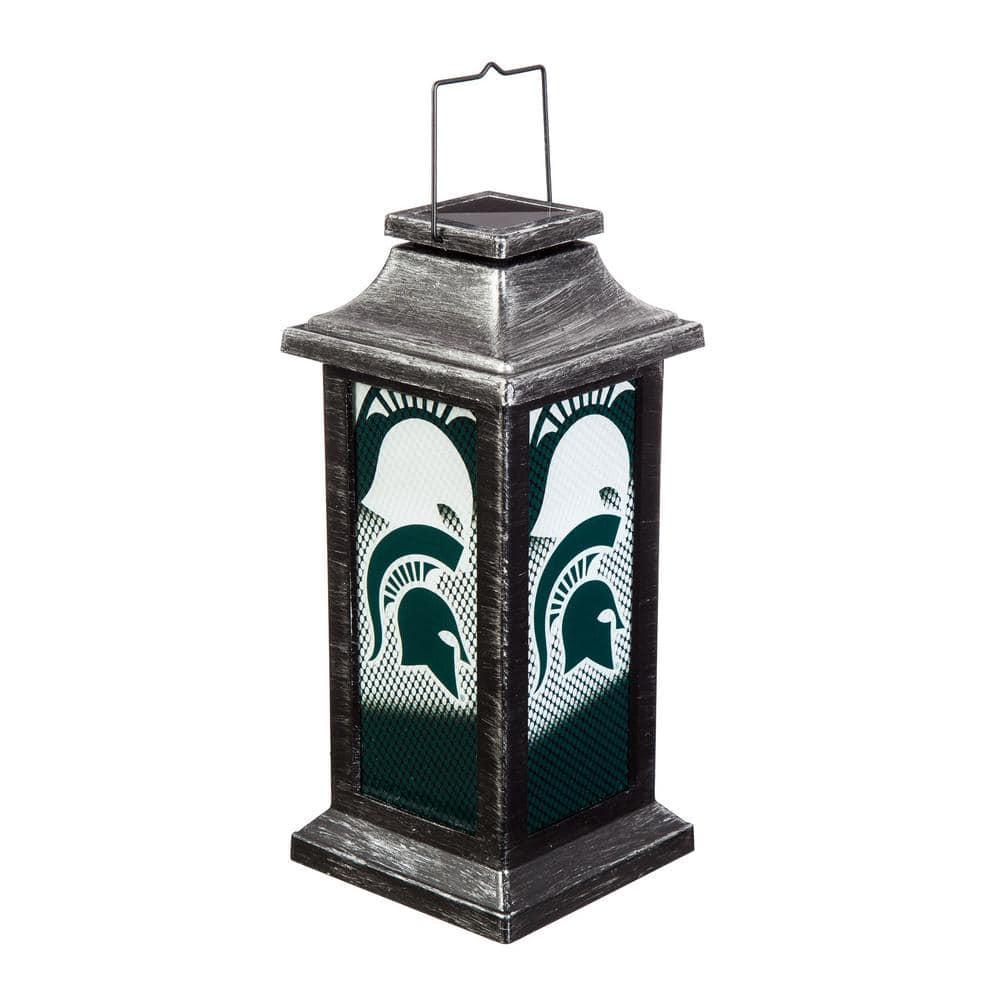 Evergreen Enterprises, Inc NCAA Team 10'' Solar Powered Outdoor Lantern