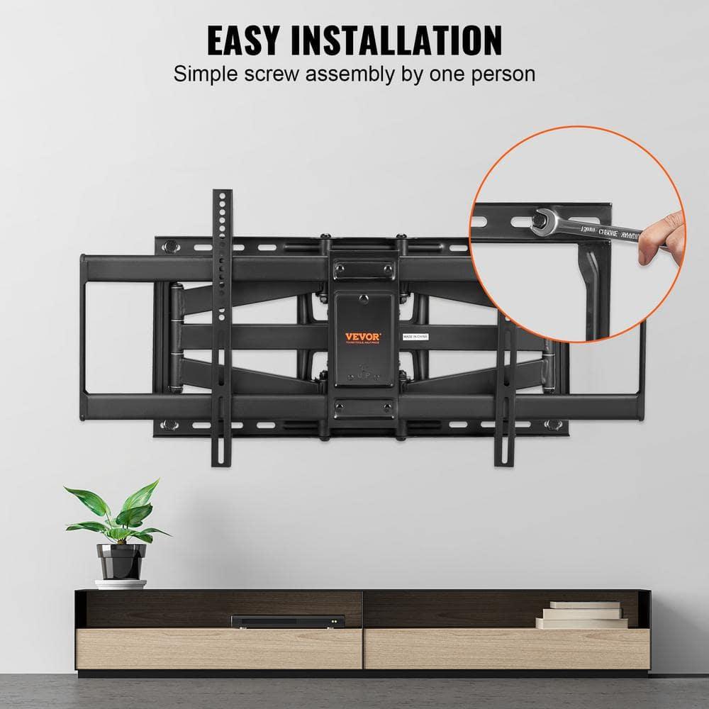 VEVOR VEVOR Full Motion TV Mount Fits for 37-90 inch TVs