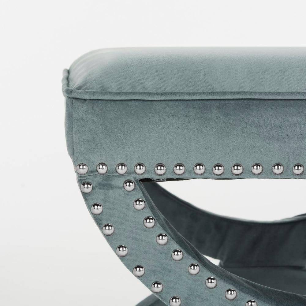 Mystic Ottoman - MCR4645 - Blue - Safavieh