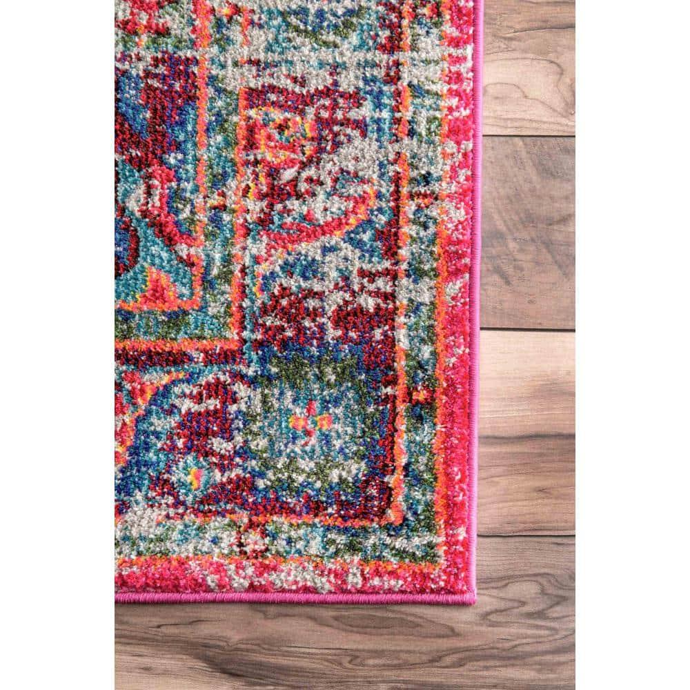 Corbett Vintage Boho Multi 5 ft. x 8 ft. Area Rug