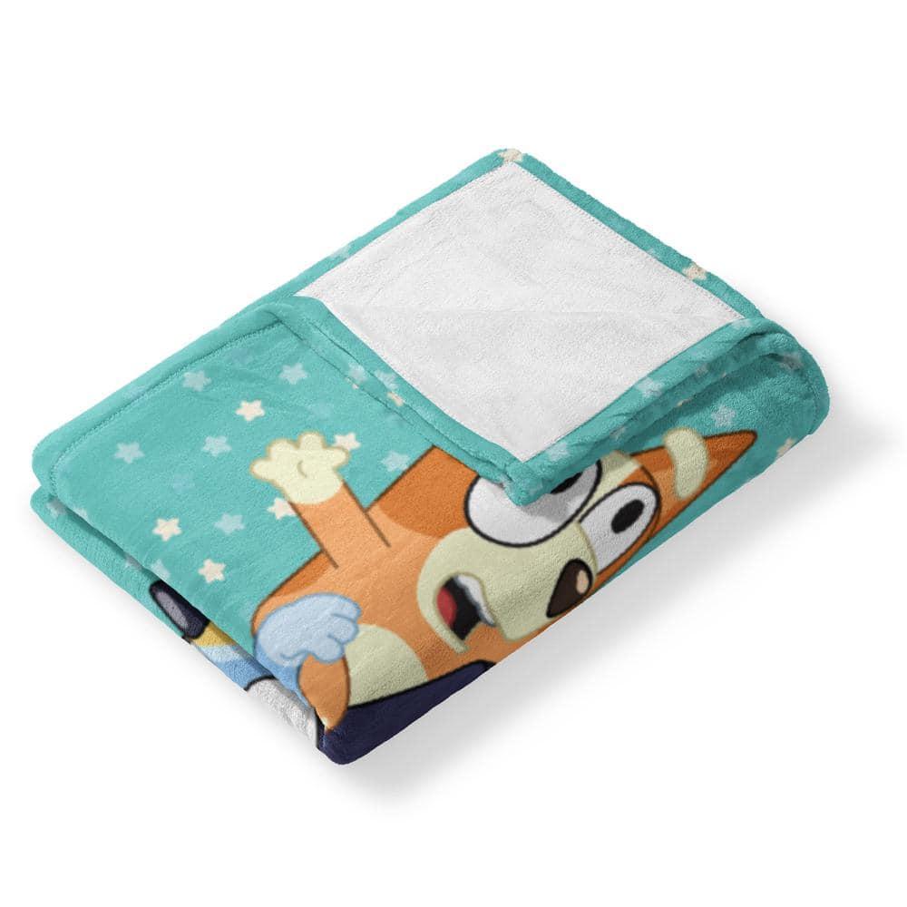 Northwest Bluey Big Play Silk Touch Throw Blanket, Ultra-Soft Character Throw, Cozy Plush TV Blanket, 50x60 Inches