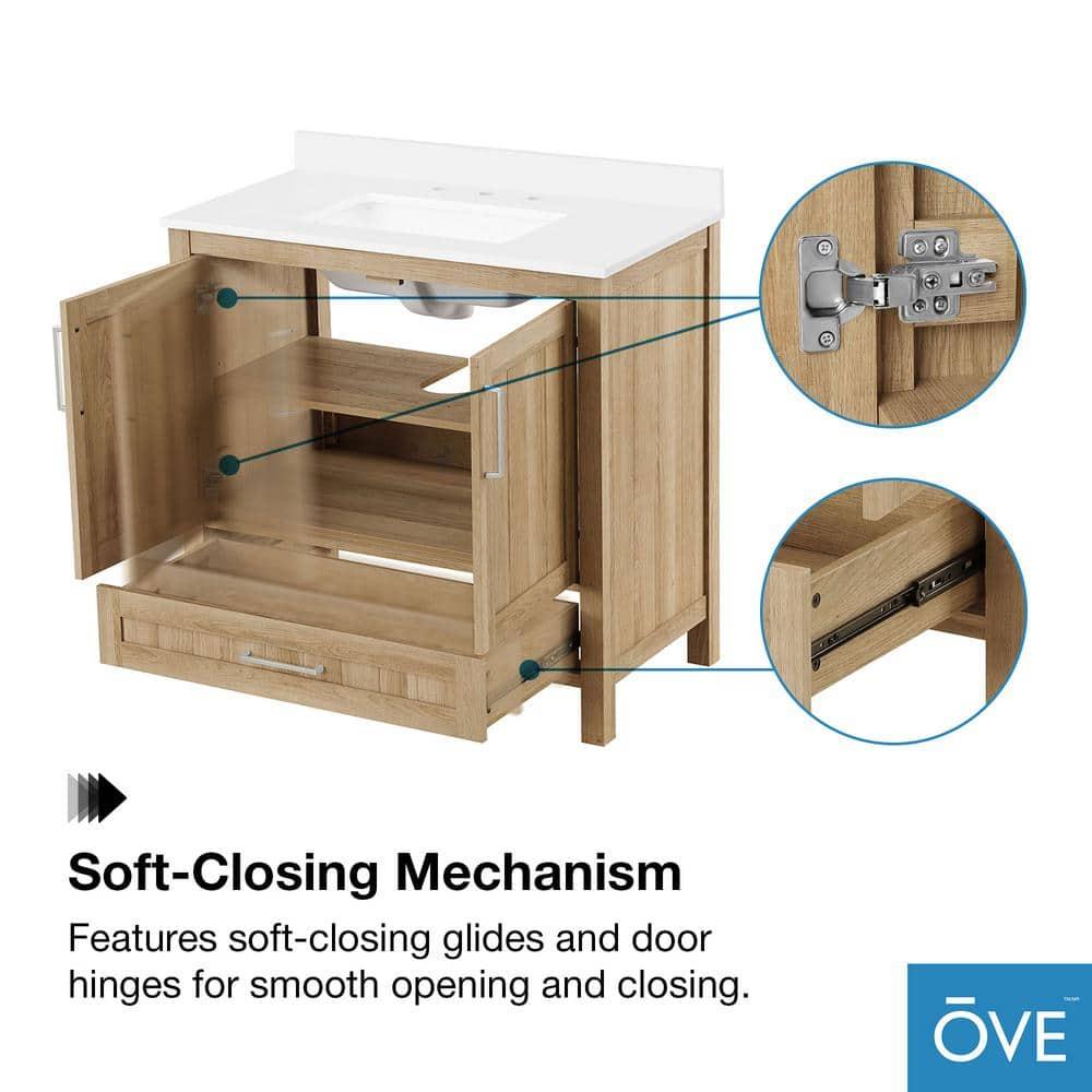 OVE Decors Kansas 36" Single Bathroom Vanity