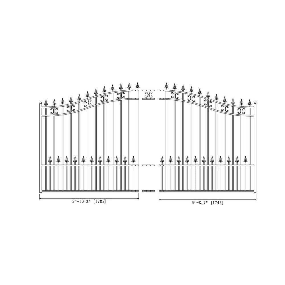 Prague Black Metal Gate