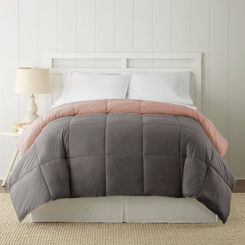 Modern Threads Modern Threads Sanctuary by PCT Down Alternative Microfiber Quilted Reversible Comforter & Duvet Insert - Soft, Comfortable Alternative to Goose Down - Bedding for All Seasons