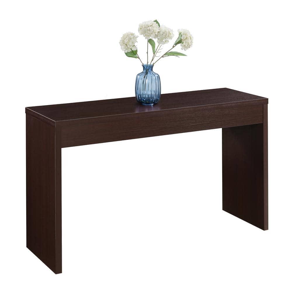 Convenience Concepts Northfield Wall Console in Espresso Wood Finish