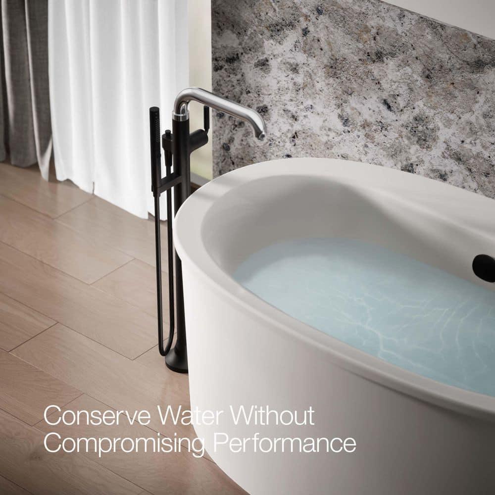 Tone Floor Mounted Clawfoot Tub Faucet