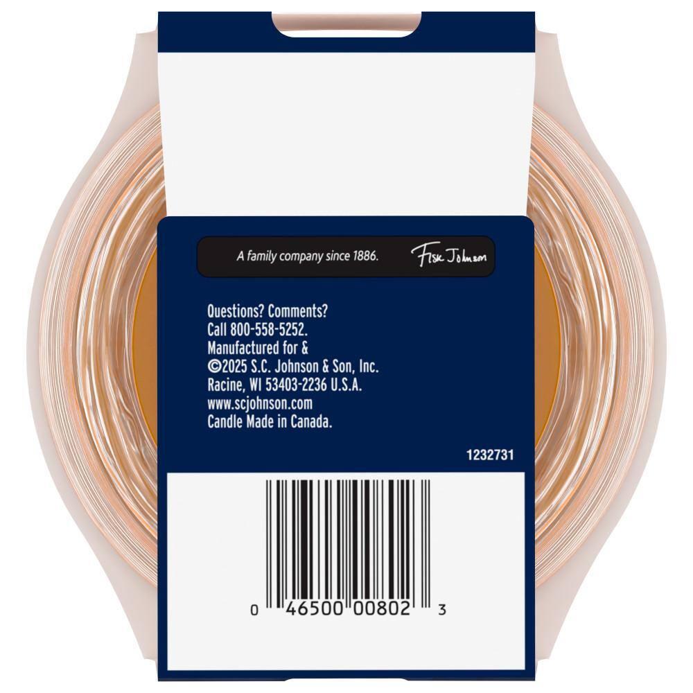 Glade 3 Wick Scented Candles - Cashmere Woods - 6.8oz