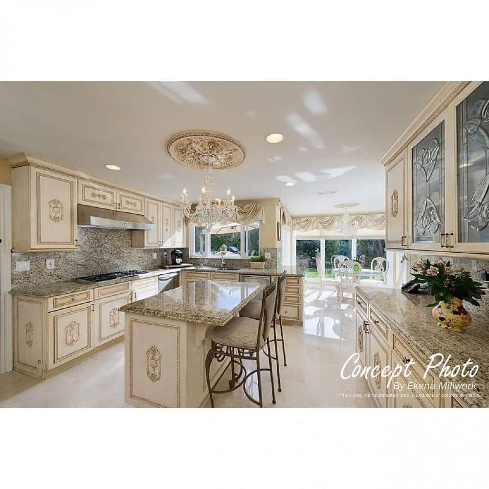 Ekena Millwork CM26LOIGS Loera Ceiling Medallion