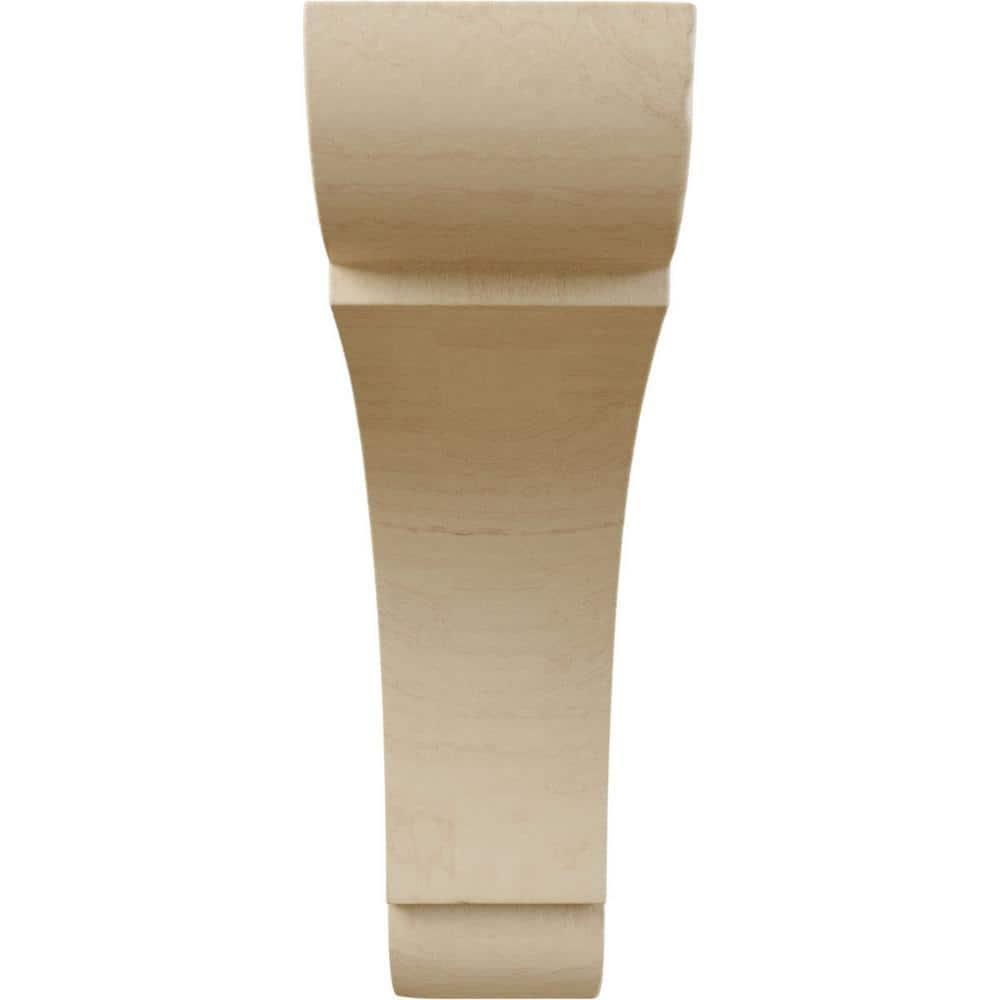 Ekena Millwork Olympic 6'' H x 1.75'' W x 6'' D Solid Wood Standard Bracket