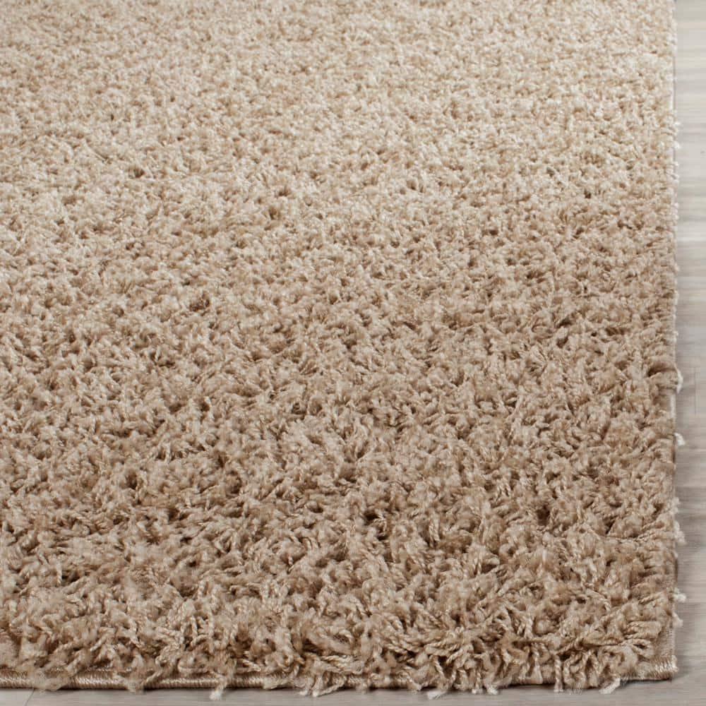 Gracie Oaks Atwell Sga-Athens Shag Performance Solid Color Rug