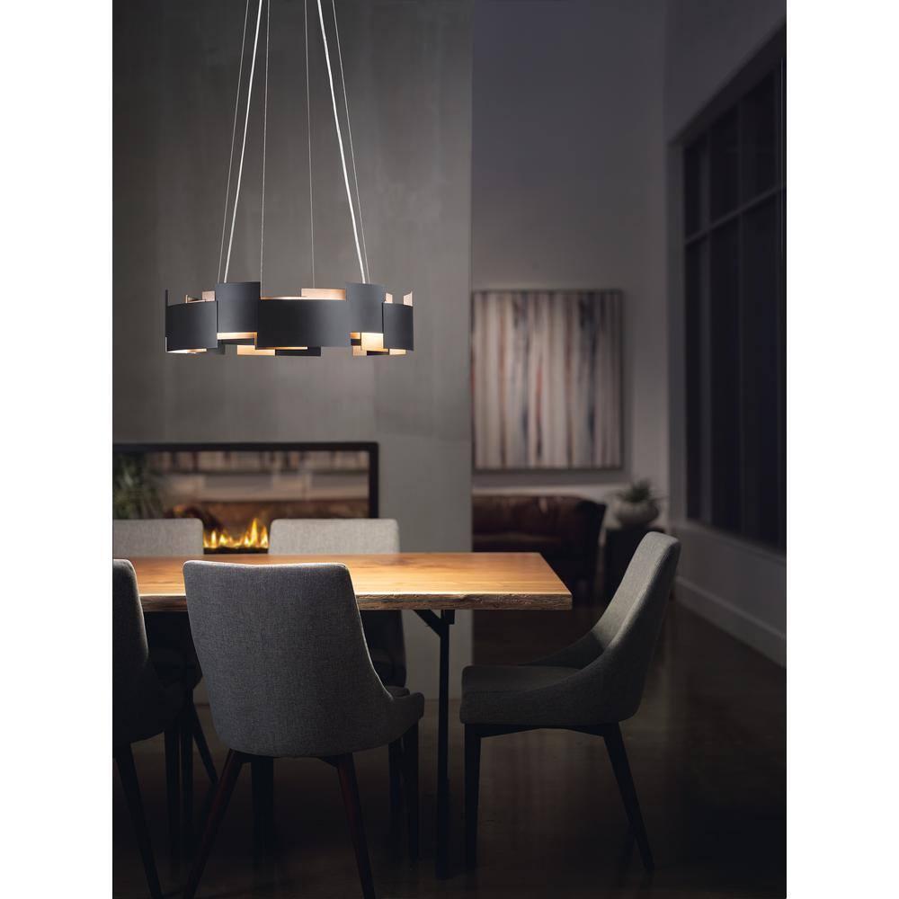 Kichler Moderne 26 1/2" Wide LED Olde Bronze 2-Light Pendant