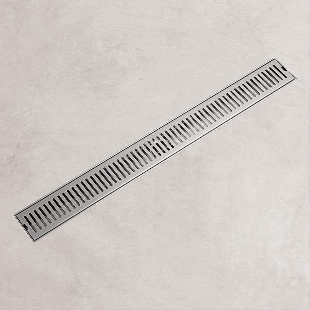 Elan 24" Rectangular Grate Linear Grid Shower Drain