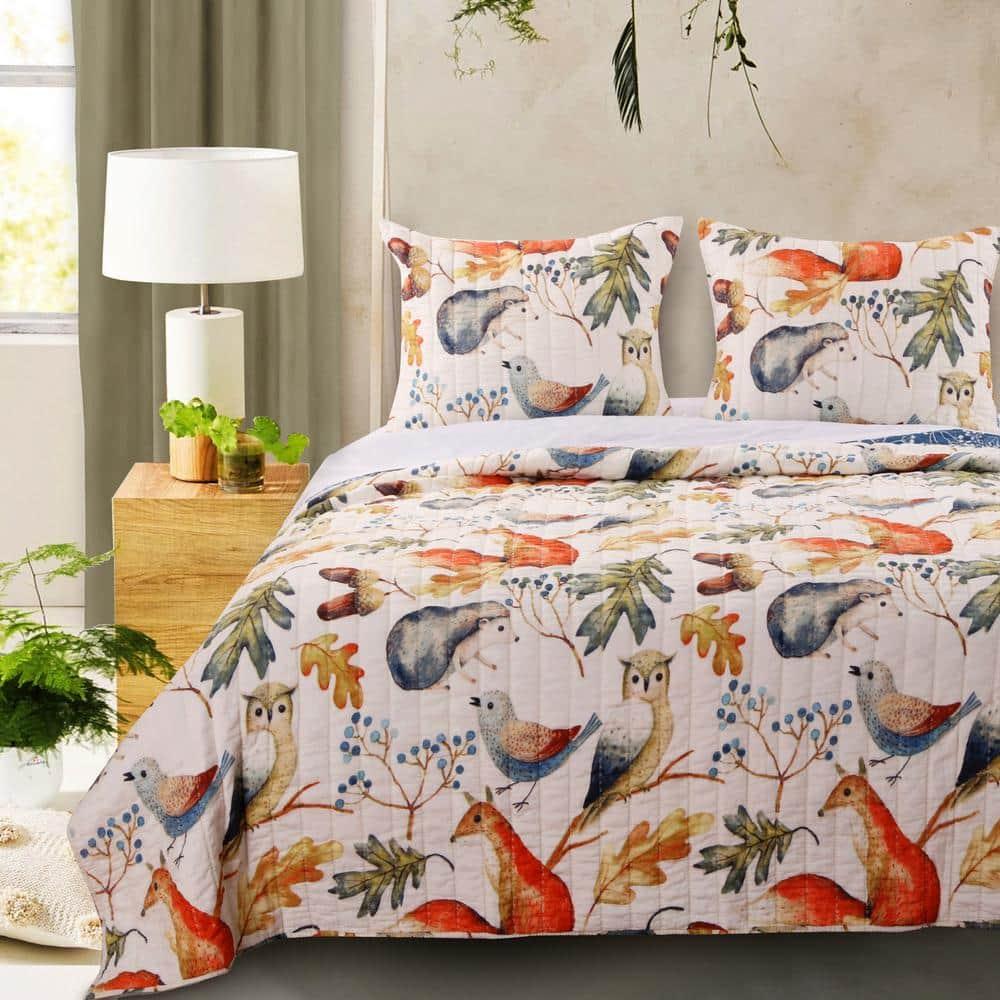 Barefoot Bungalow Willow Reversible Quilt Set