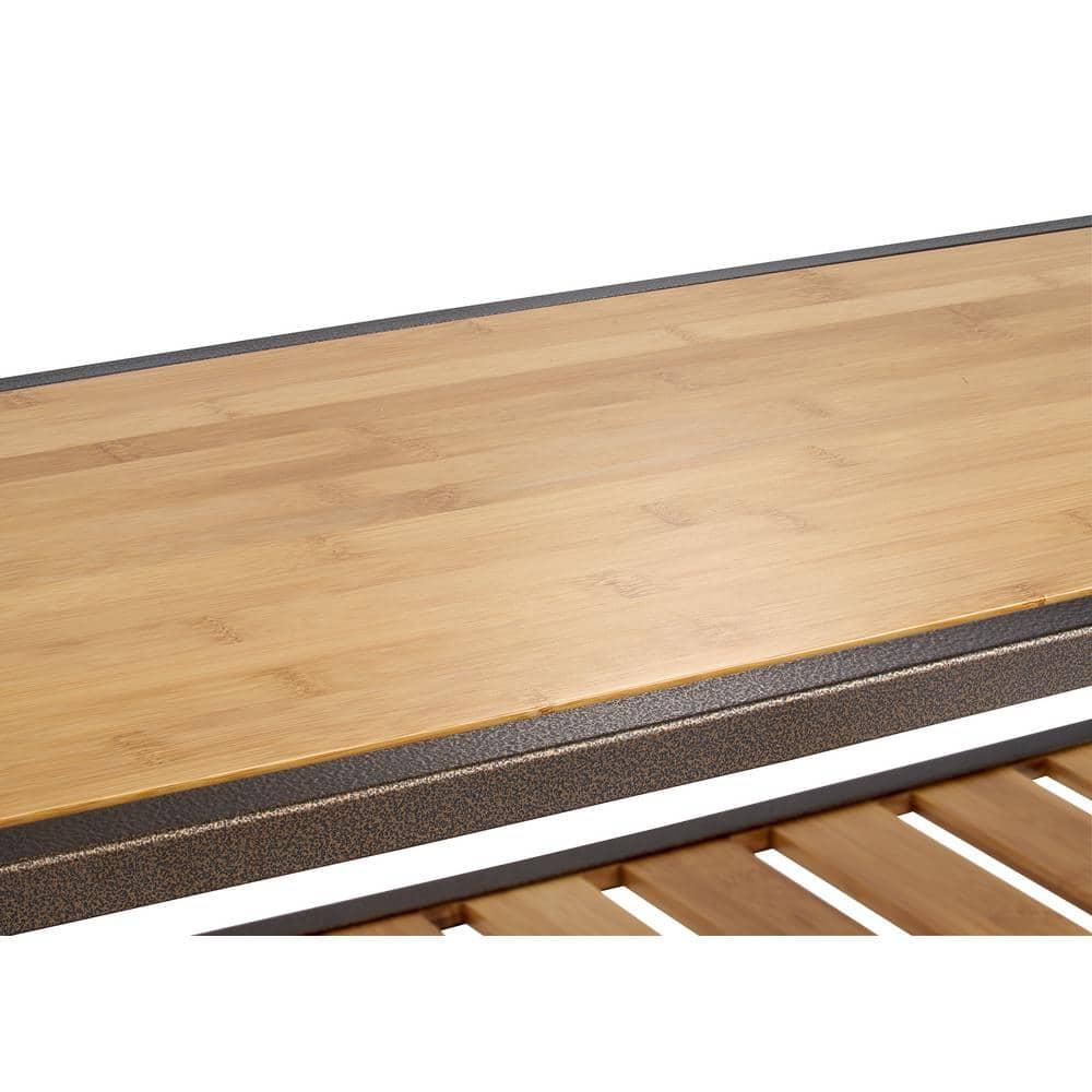 TRINITY 3-Tier Bamboo Shoe Bench - Bronze Anthracite®