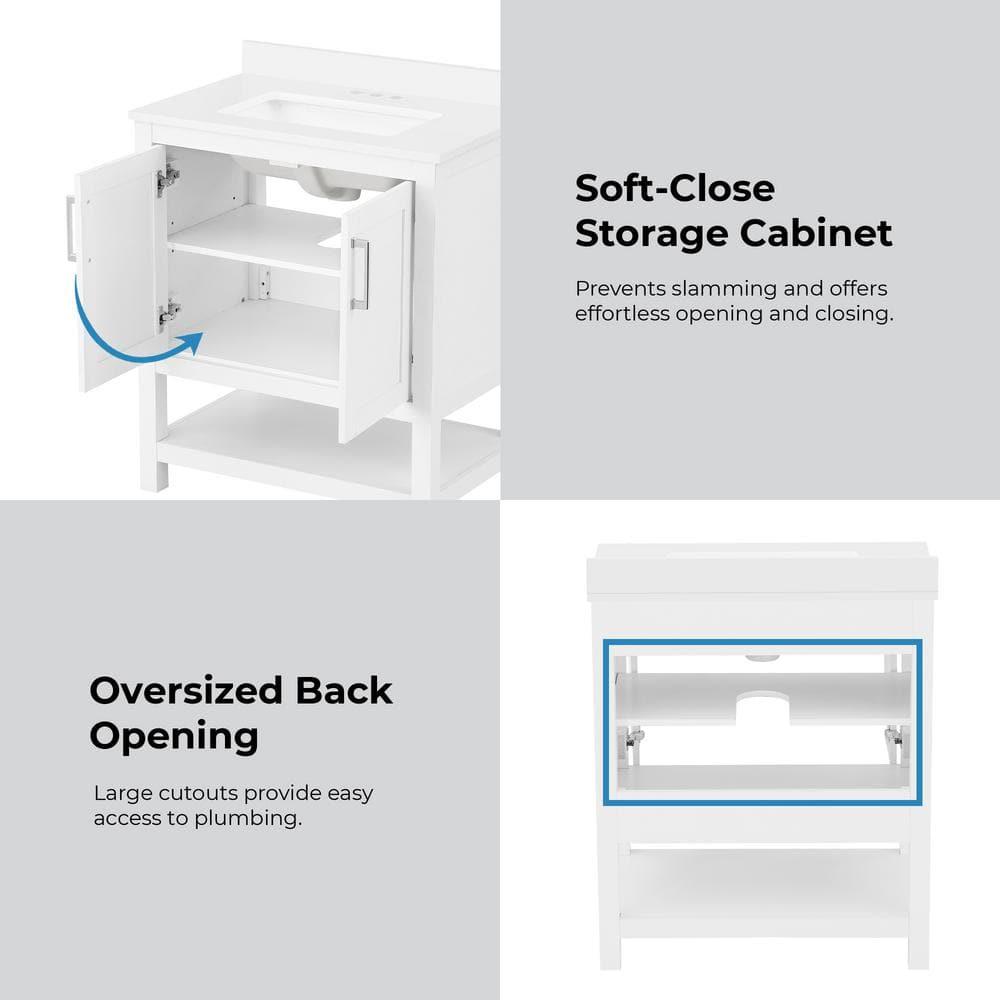 OVE Decors Vegas 30" Single Bathroom Vanity