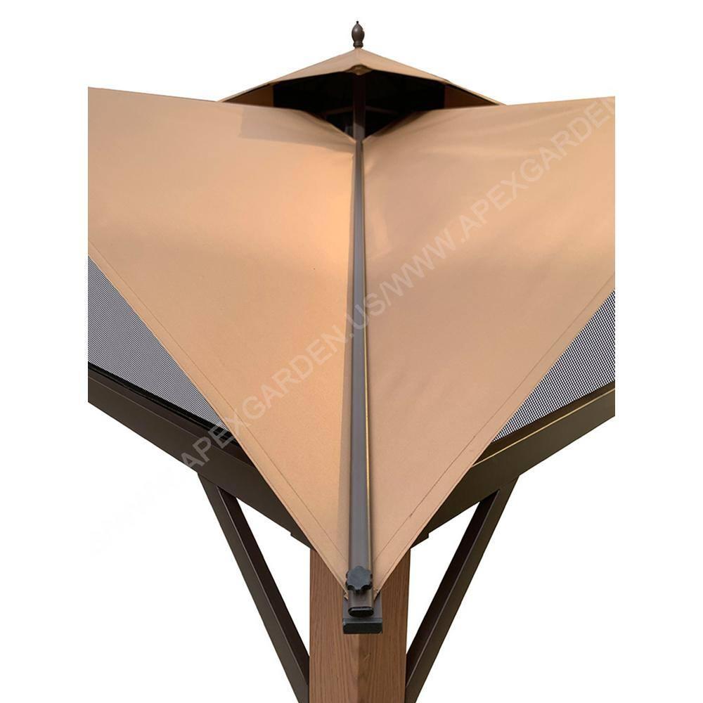 APEX GARDEN APEX GARDEN Replacement Canopy Top for The Style Selections Gazebo Model #TPGAZ2307