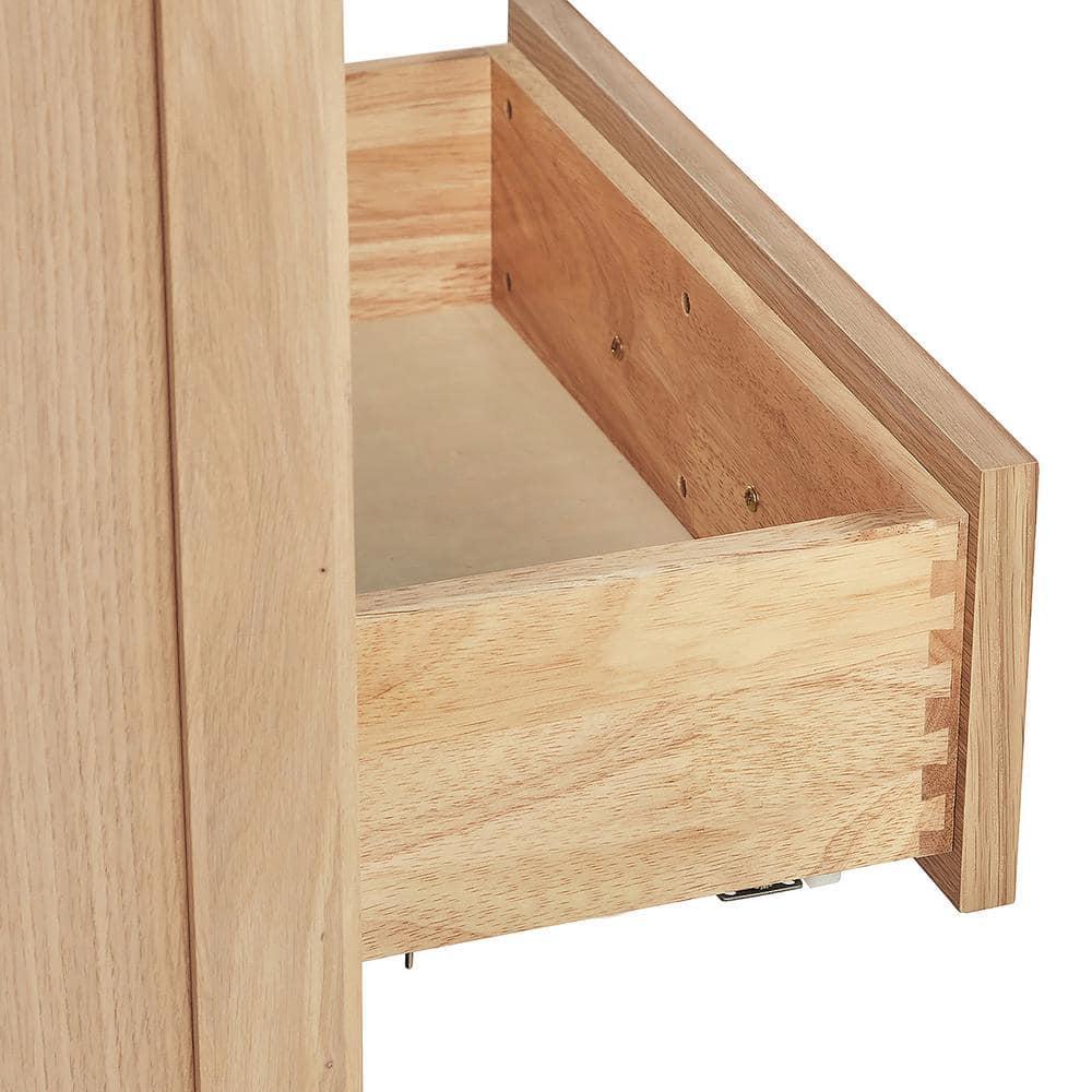 Cambridge 66 in. W x 21.5 in. D x 34.5 in. H Single Bath Vanity Cabinet without Top in Oak