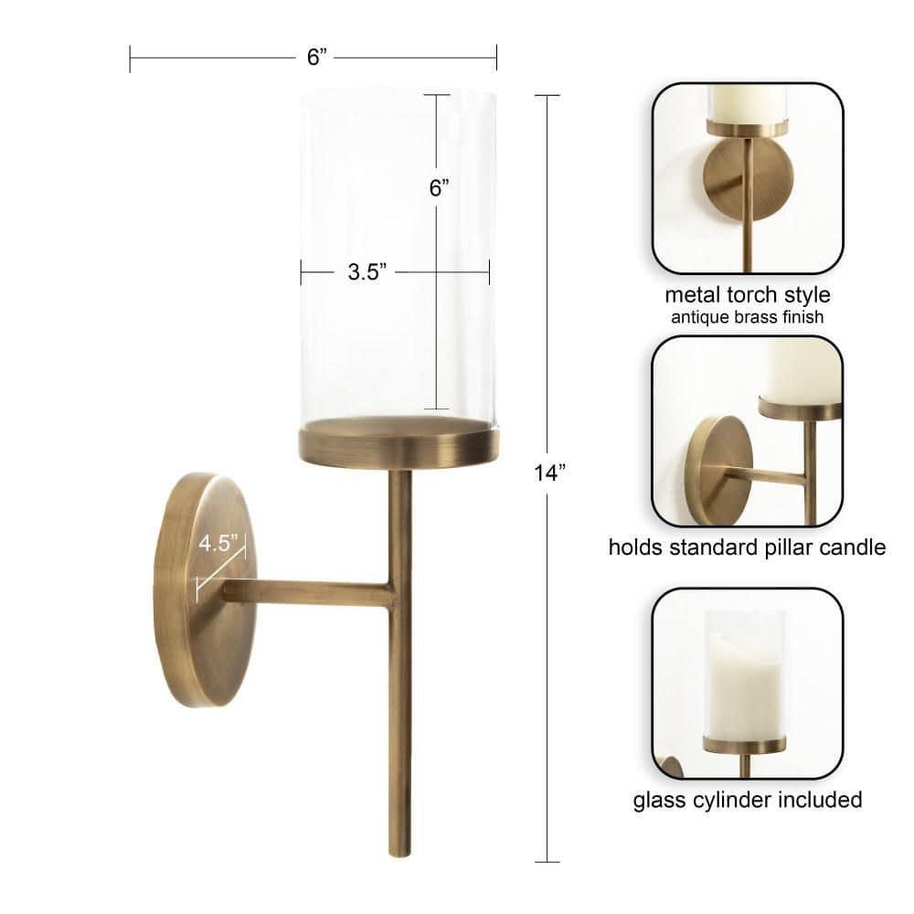 Blaise 14.0'' H Metal Wall Wall Sconce