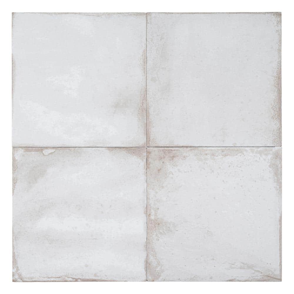 Poise 8-in. Zellige Look Glazed Porcelain Wall & Floor Tile