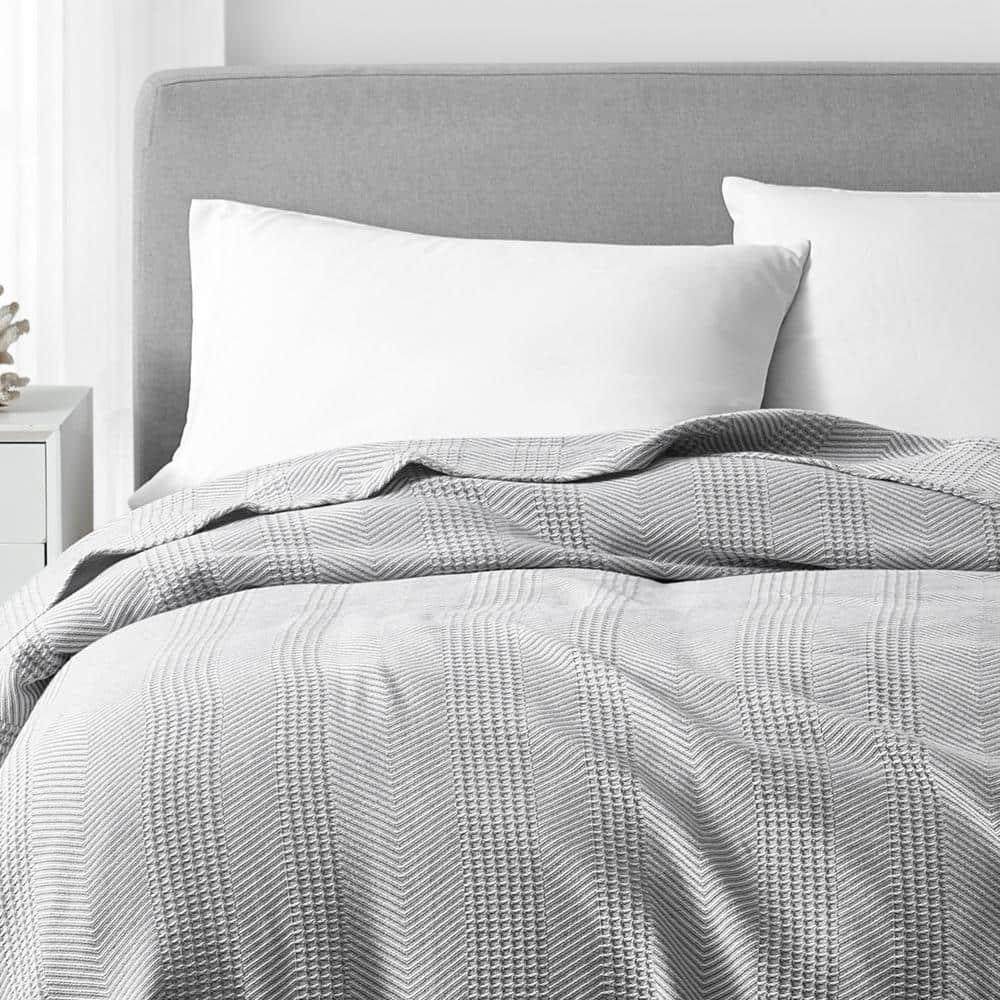 Nautica Nautica Chevron Stripe Cotton Blanket