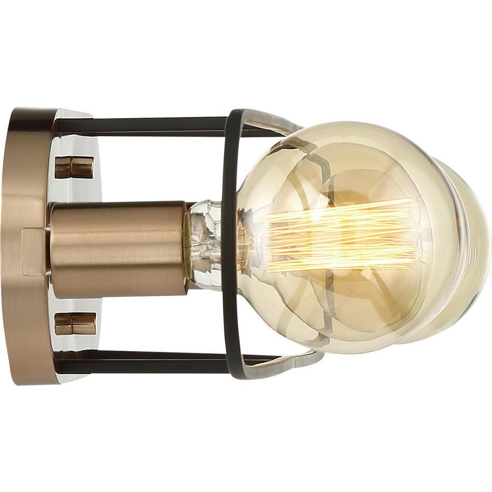 Nuvo Fixture, Vanity, Incandescent, 60W, 120V 60/6654