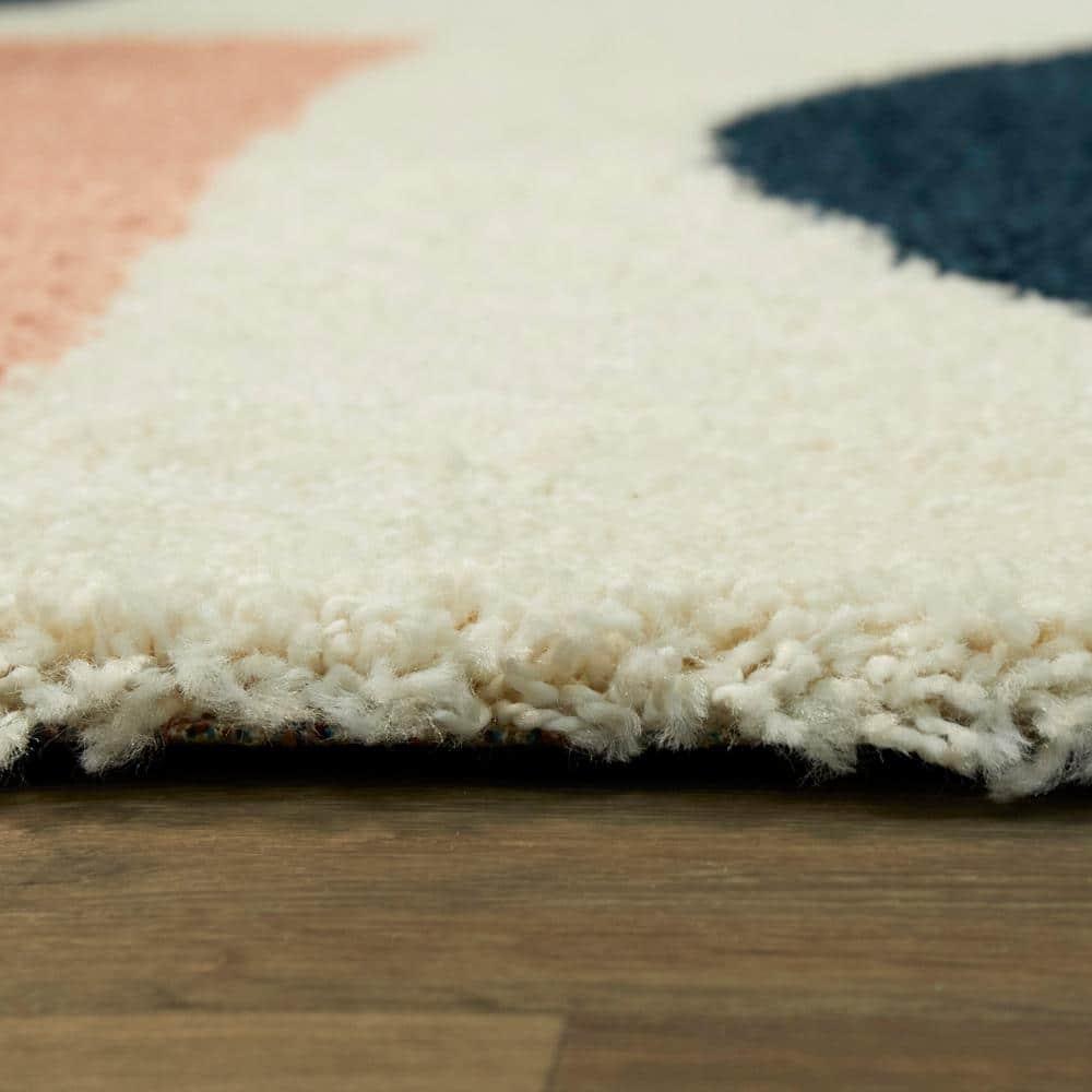 7'10"x10' Chapelle Mid-Century Modern Geometric Rug Blue - Balta Rugs