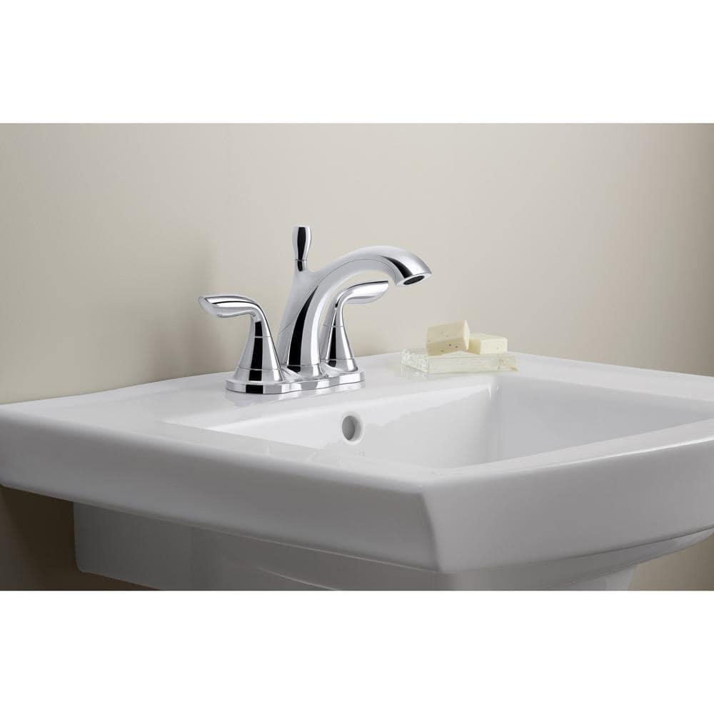 Archer® Vitreous China Rectangular Pedestal Bathroom Sink with Overflow