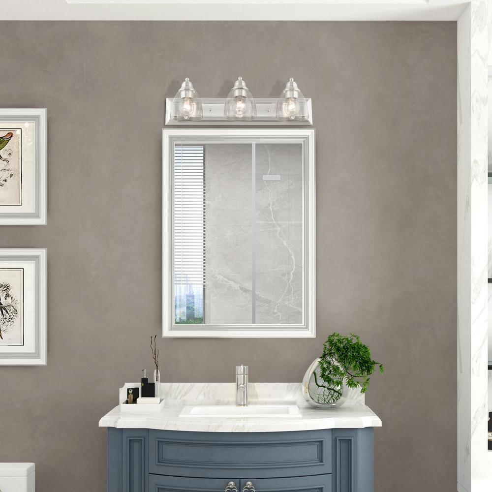 Livex Lighting - Birmingham - 3 Light Bath Vanity in New Traditional Style - 24