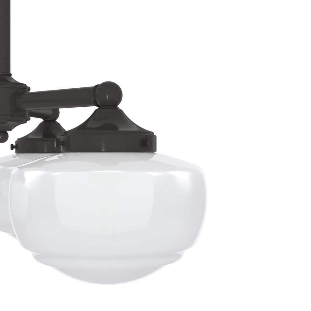 Hunter Fan Hunter Saddle Creek 3 Light Chandelier Ceiling Light Fixture