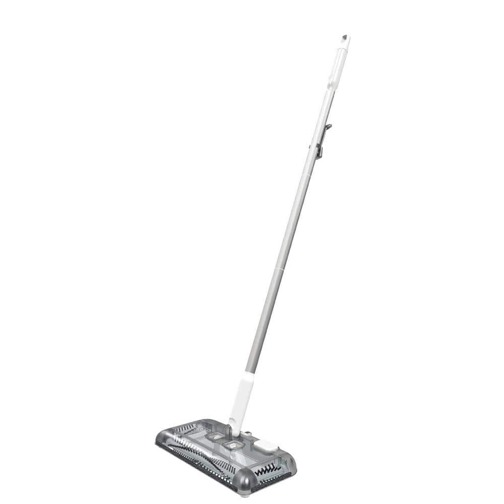 BLACK+DECKER Floor Sweeper, 50 Minutes Runtime, Powder White