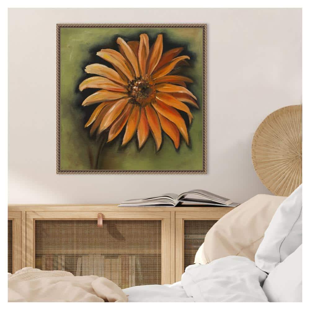 Amanti Art Daisy Collections III by Nelly Arenas Canvas Wall Art Print Framed 22 x 22-in.