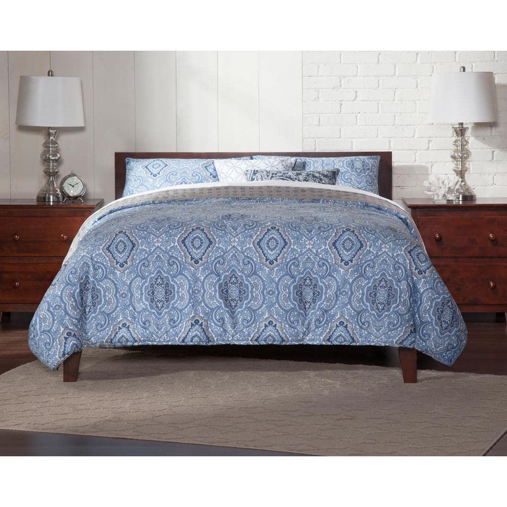 Orlando Bed - Antique Walnut - King