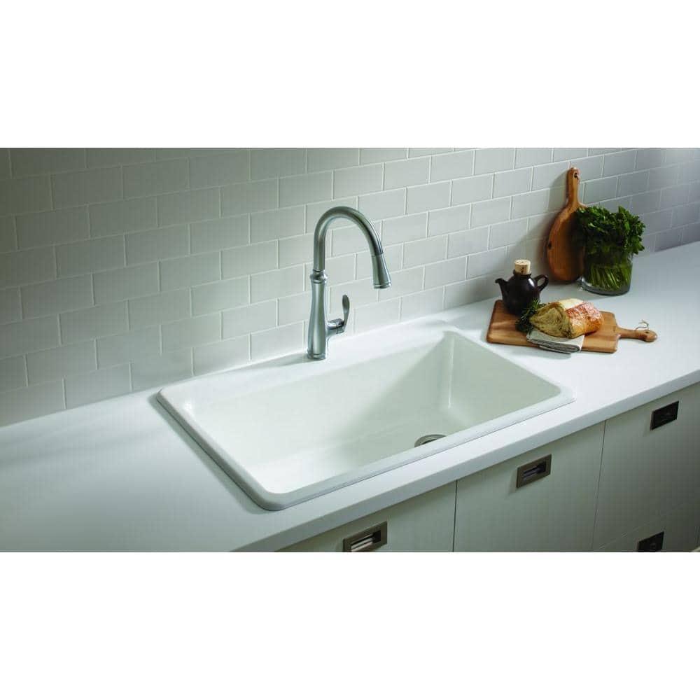 Bellera™ Pull Down Single Handle Kitchen Faucet with Handle and Supply Lines