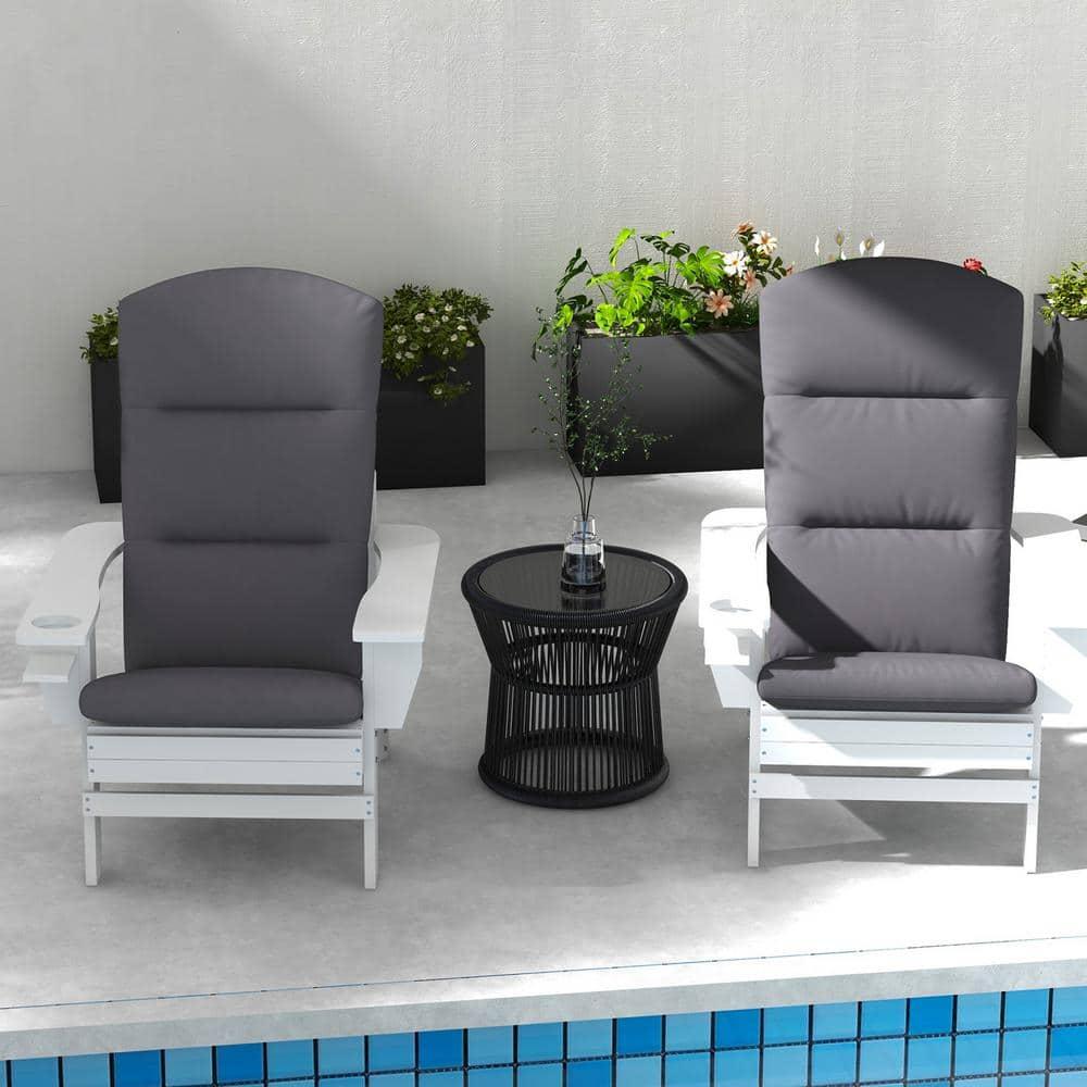 Highland Dunes Outdoor 1.5'' Adirondack Chair Back Cushion (Set of 2)