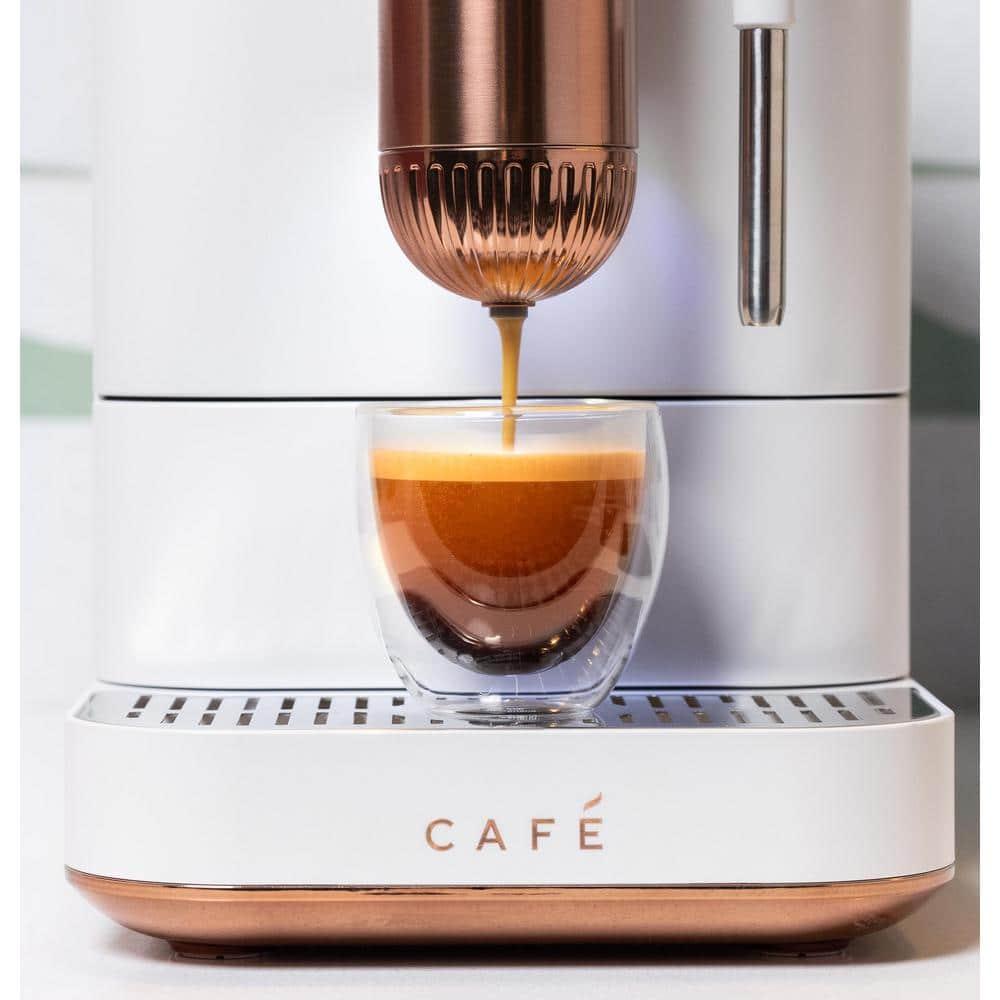 Café™ Matte White Affetto Automatic Espresso Machine