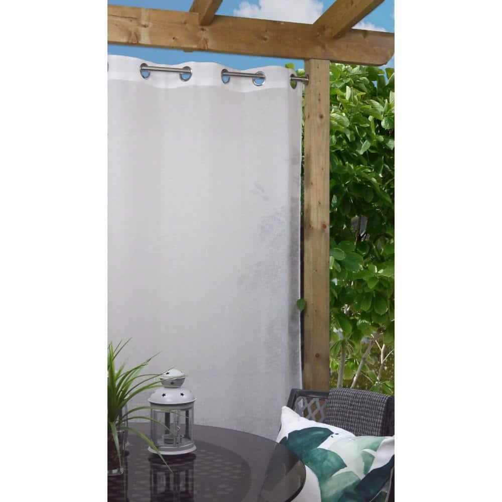 Versailles - DUO Stainless Steel Tension Curtain Rod, Indoor/Outdoor, Adjustable Length from 28" to 48", Bronze