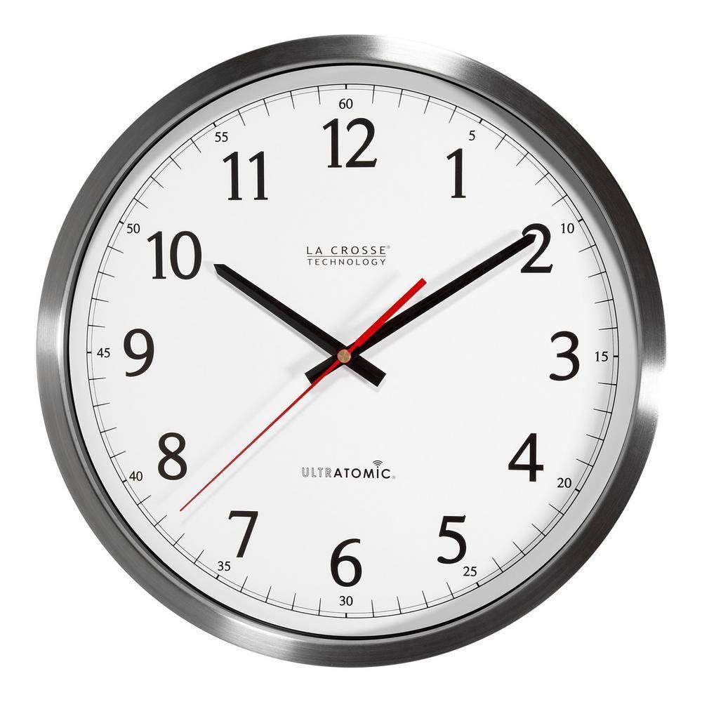 Weatherholt 14" UltrAtomic Metal Wall Clock