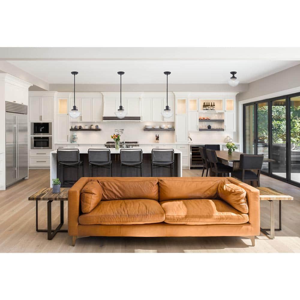 Design House  Schoolhouse Ceiling Light in Matte Black
