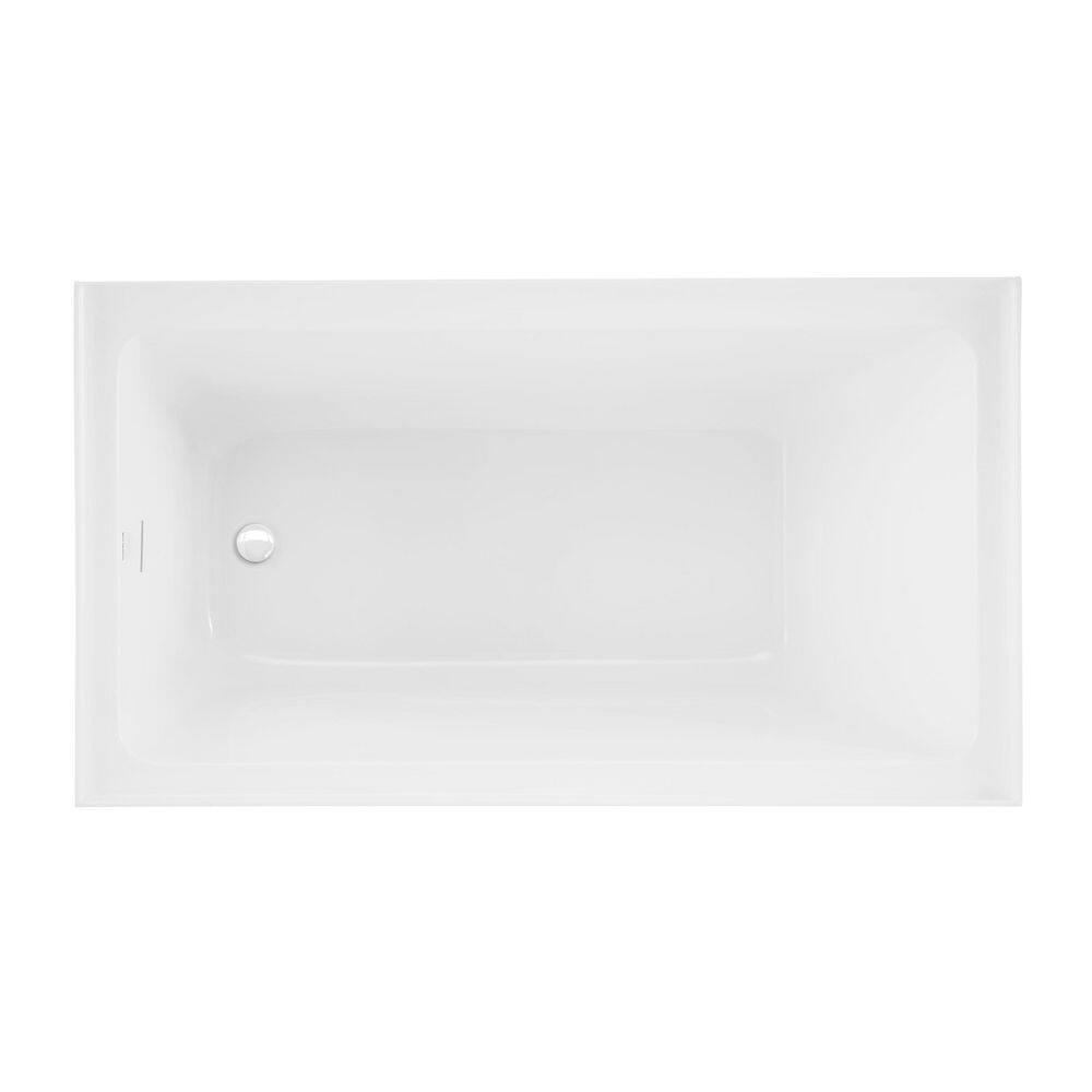 Swiss Madison Voltaire 54" x 30" Alcove Bathtub with Apron SM-AB557