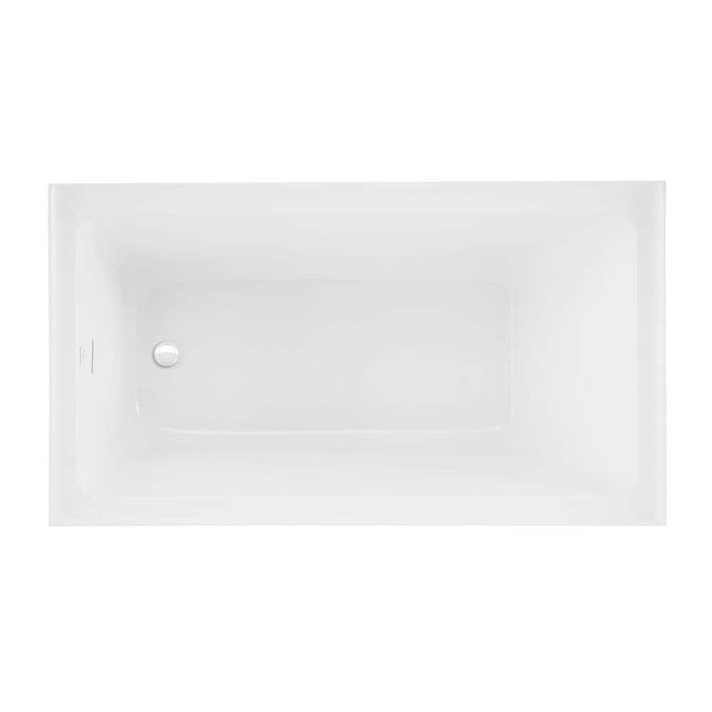Swiss Madison Voltaire 54" x 30" Alcove Bathtub with Apron SM-AB557