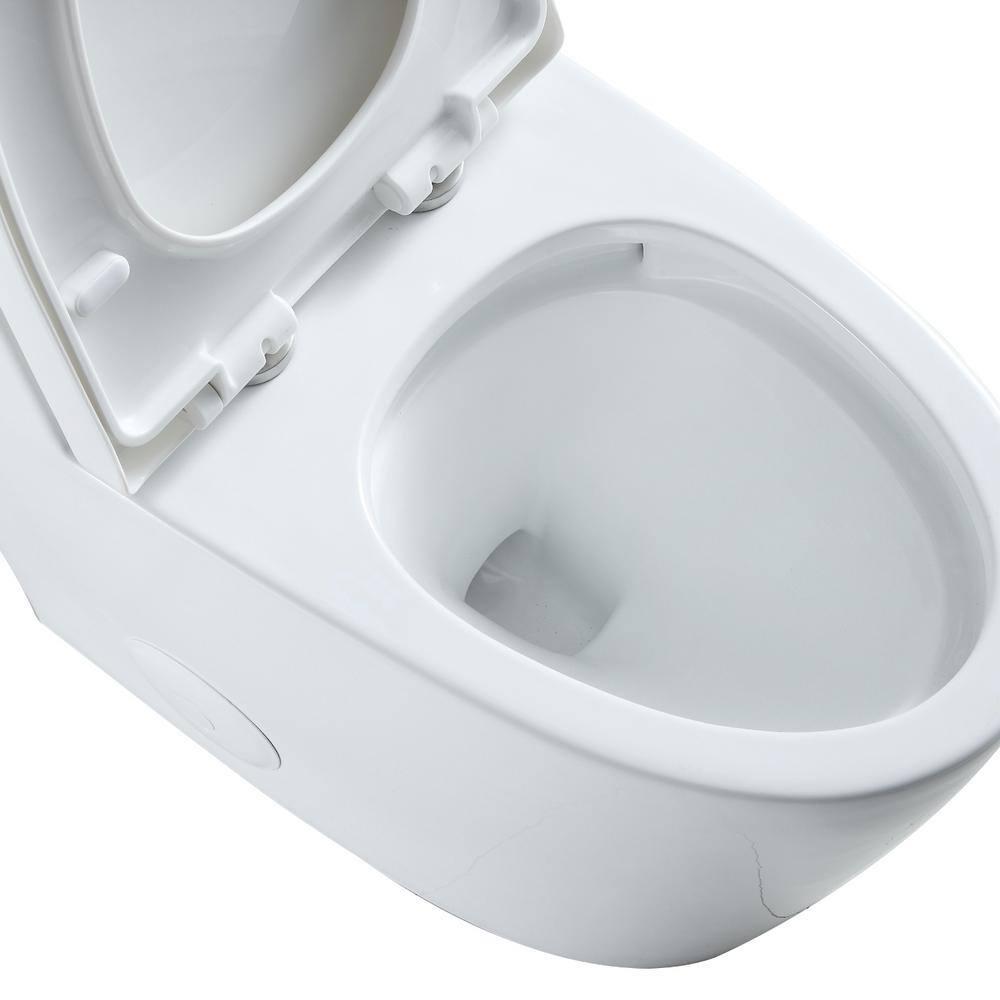 Altair Savona 1.6 Gallons GPF Elongated Comfort Height Floor Mounted One-Piece Toilet (Seat Included)