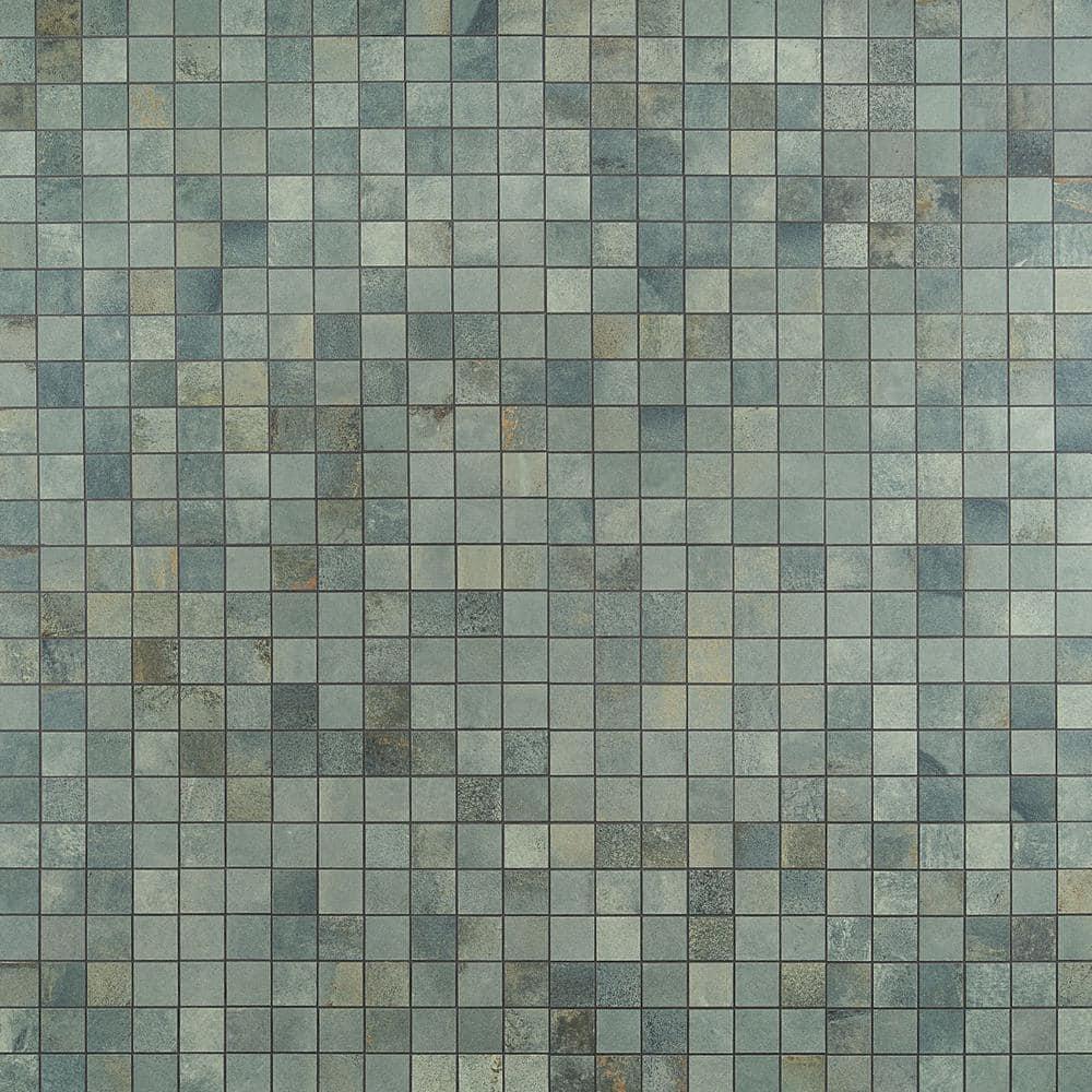 Angela Harris Fuller 11.81 in. x 11.81 in. Matte Porcelain Floor and Wall Mosaic Tile