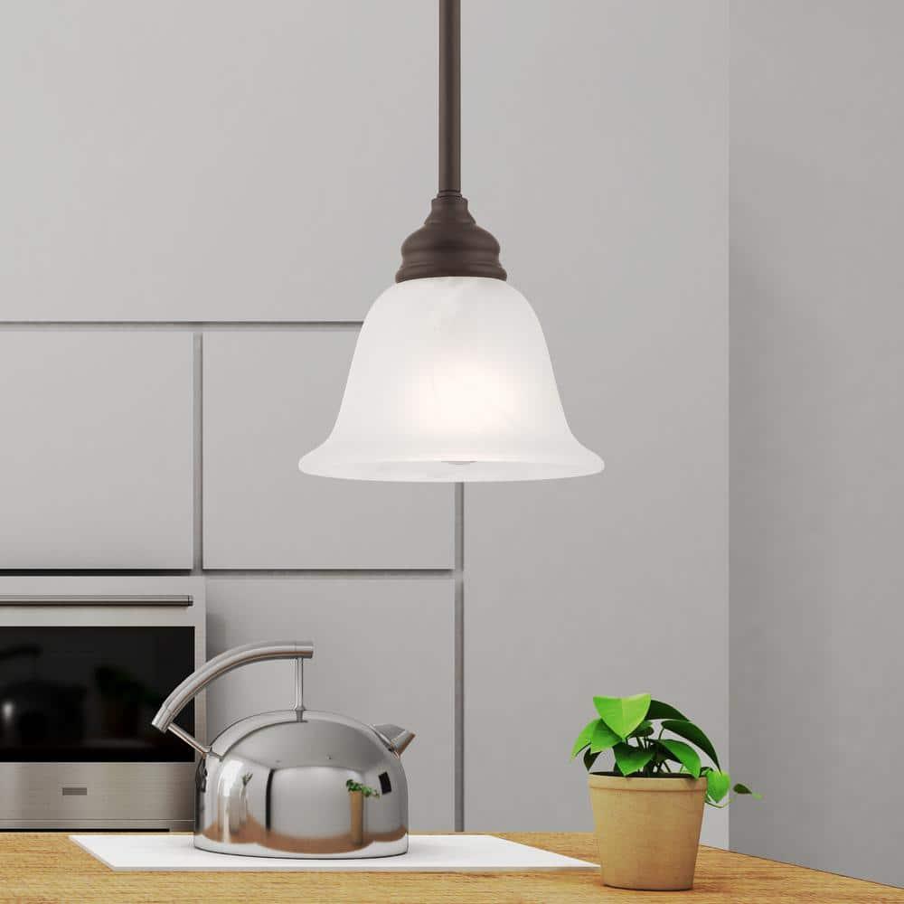 Livex Lighting Essex 1 - Light Pendant in  Bronze