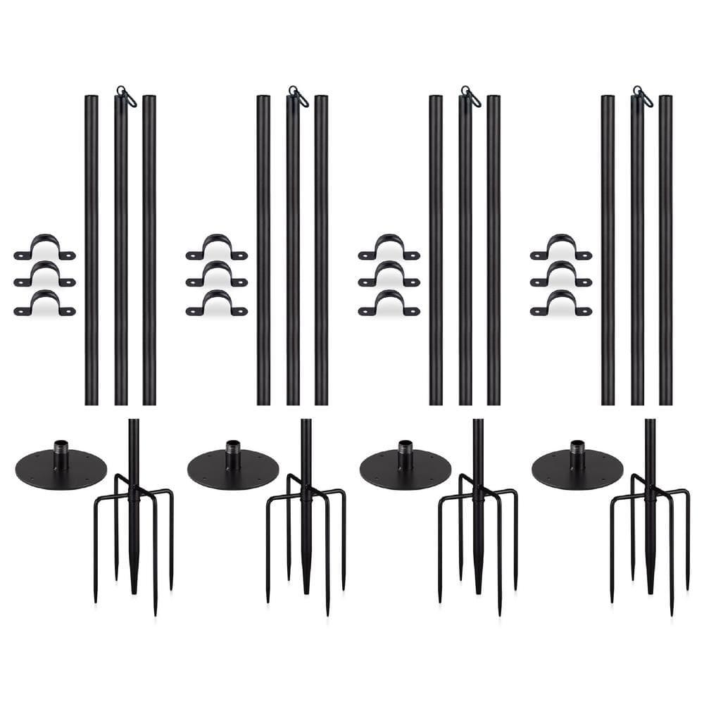 Newhouse Lighting Outdoor Lantern Post NHSLP-4P