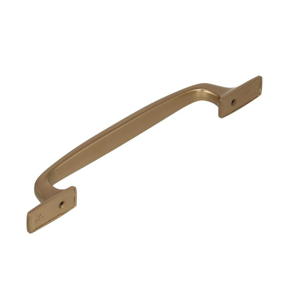 Amerock Highland Ridge 6-5/16 inch (160mm) Center-to-Center Golden Champagne Cabinet Pull