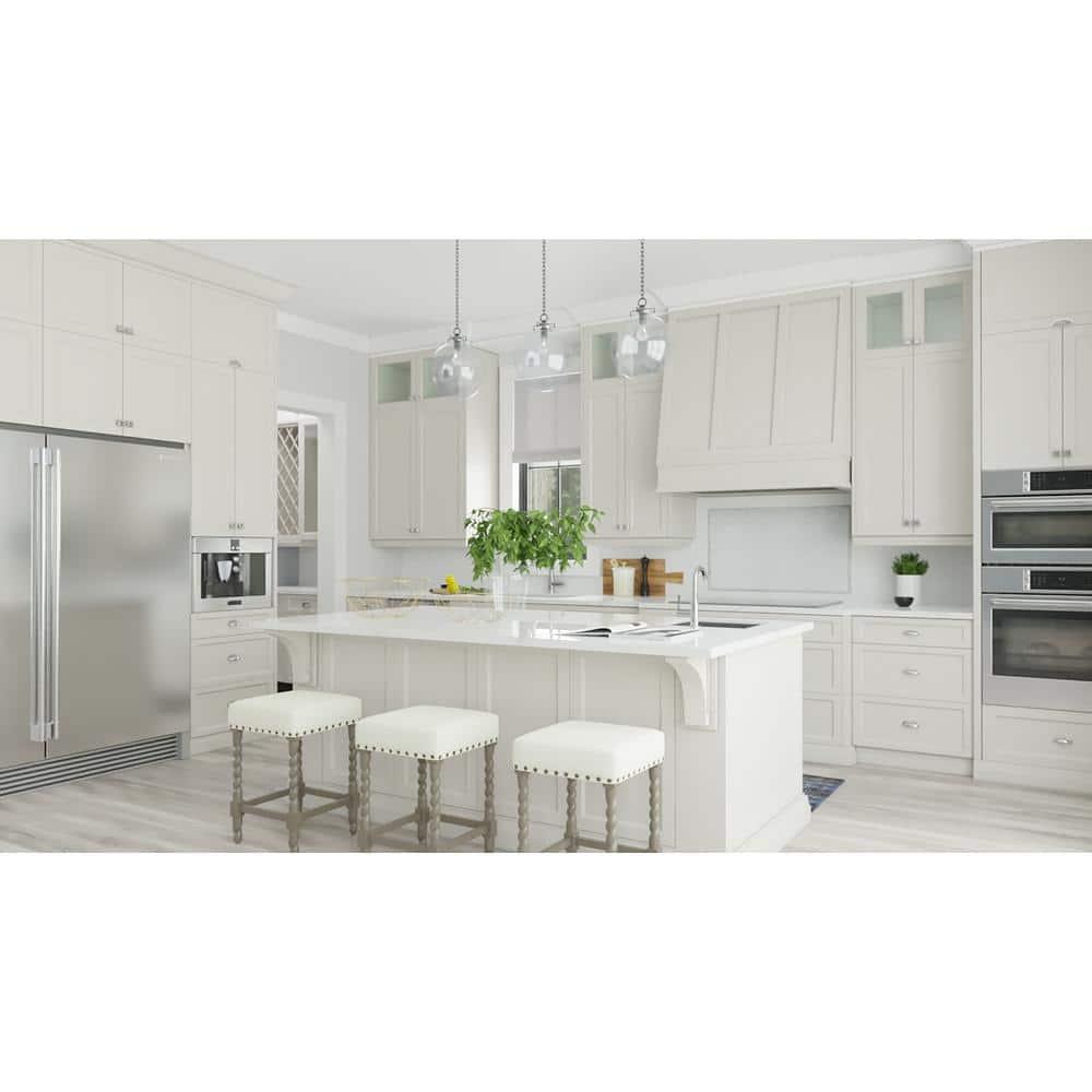 Carolina Living 24" Cadmus Counter Height Barstool Gray/Beige: Upholstered Seat, Antique Brass Nailhead Trim