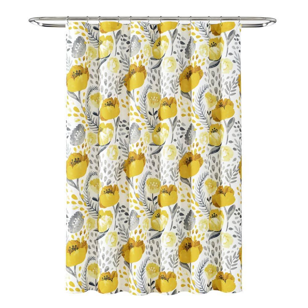 Lush Decor Bryonhall Floral Shower Curtain