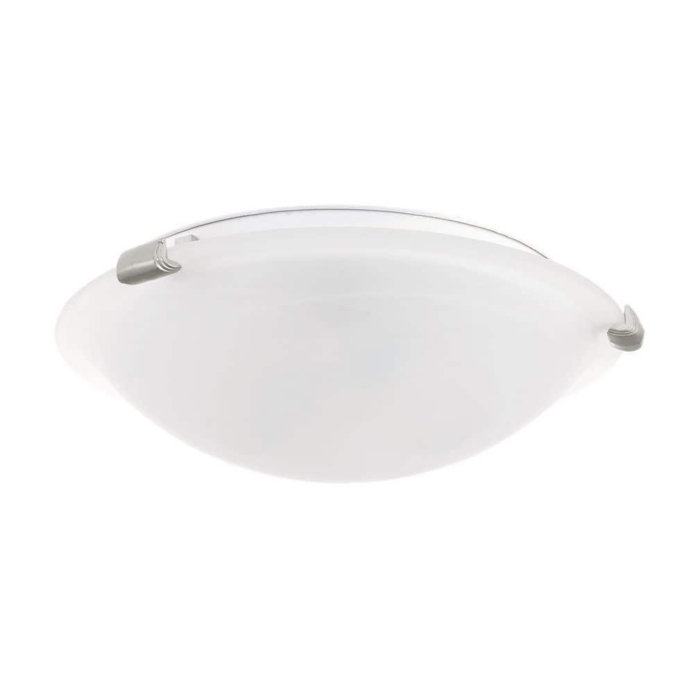 Livex Lighting Oasis 2 - Light Flush Mount in  Brushed Nickel