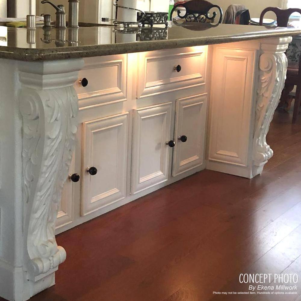 Cole Pilaster Wood Corbel